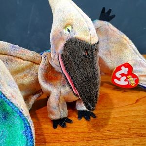 Ty Beanie Babies Collection SWOOP The Pterodactyl Plush Toy NWT Vintage Retired